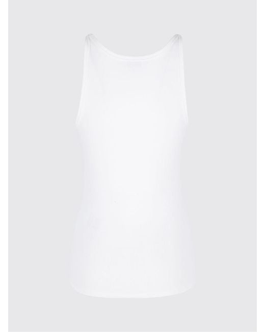 Filippa K White Basic Jersey Tank Top