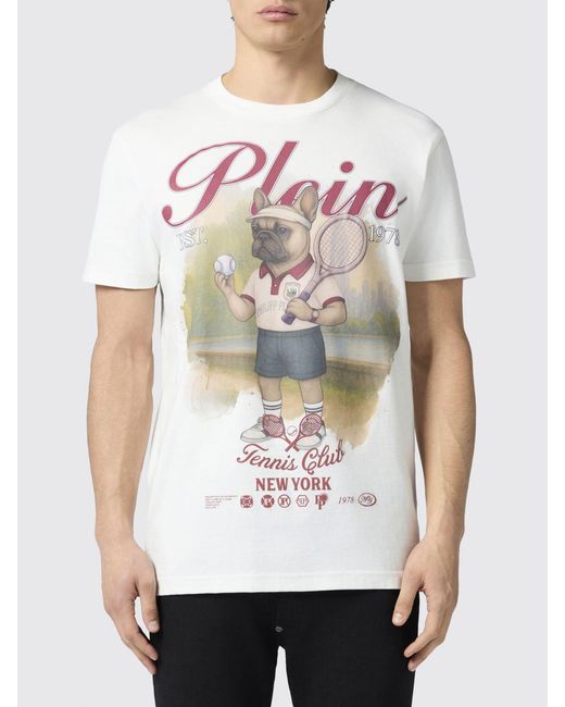 Philipp Plein White T-Shirt for men