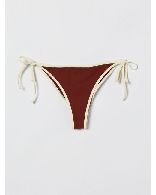 Brunello Cucinelli Pink Bikini Bottom Swimsuit
