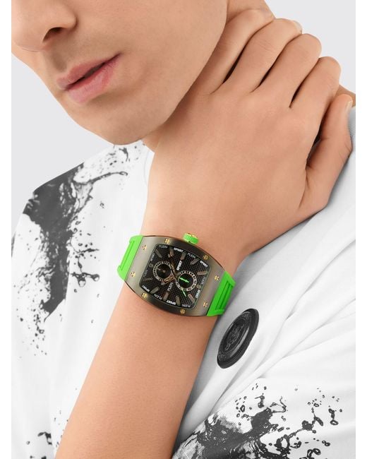 Philipp Plein Green Watch for men