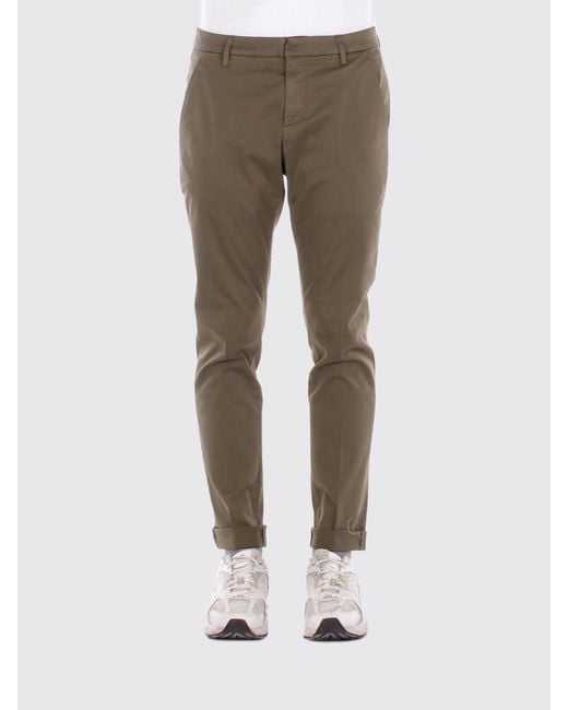 Dondup Natural Cotton Slim Fit Pants for men