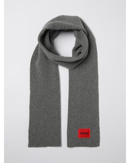 Sciarpa di HUGO in Gray da Uomo