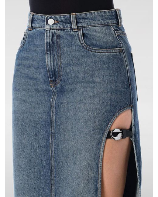 Coperni Blue Skirt