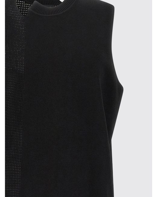 Y-3 Blue Knitted Vest for men