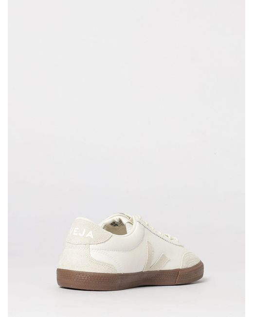 Veja White Volley Leather Sneakers O.T for men