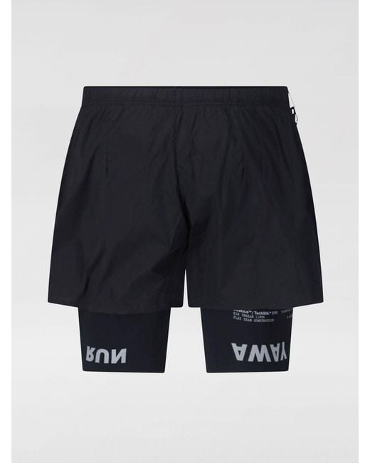Satisfy Blue Stretch Technical Fabric Sports Shorts for men