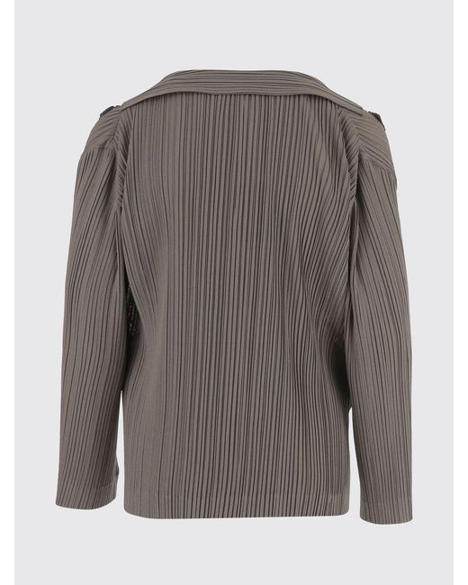 Giorgio Armani Brown Pleated Crepe Co-Ord Set