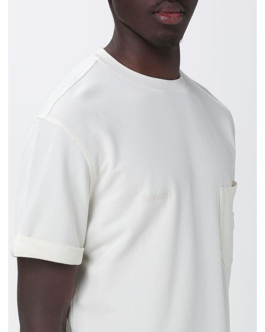 Ferrari White T-Shirt for men
