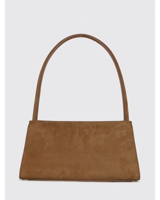 AMI Orange Mimi Suede Bag