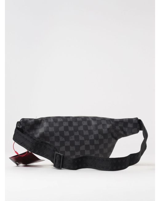 Marsupio Hangover Drip Check di Sprayground in Gray da Uomo
