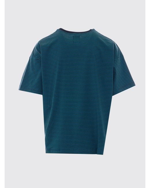 Howlin' By Morrison Blue Striped Relaxed Fit T-Shirt for men