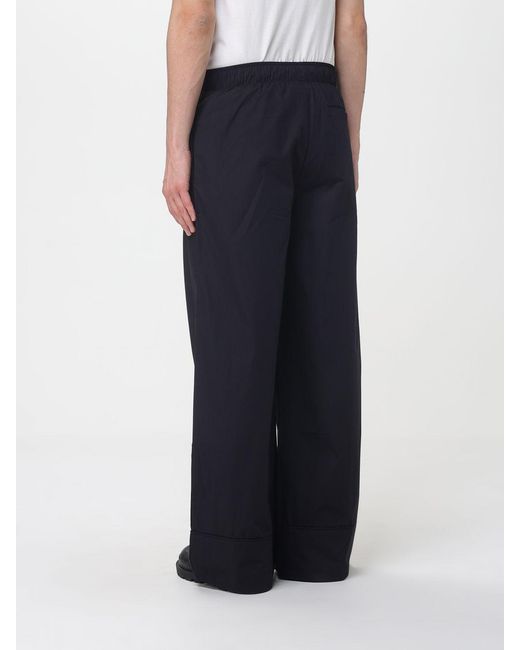 Entire studios Blue Jersey Wide Leg Trousers for men