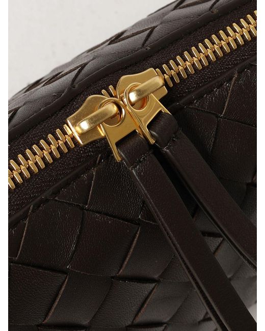 Bottega Veneta Gray Concert Mini Crossbody Bag