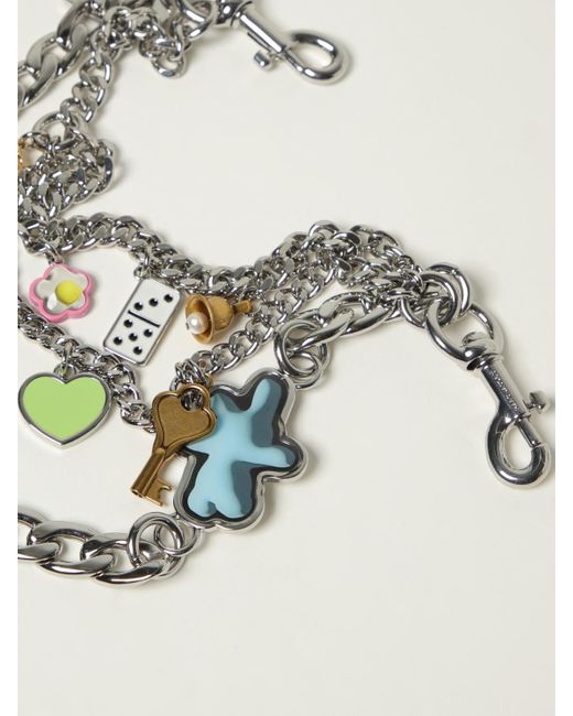 Marc Jacobs The Sticker Interchangable Strap in Metallic | Lyst