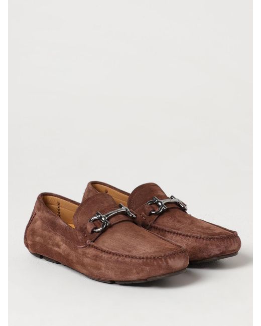 Ferragamo Brown Loafers for men