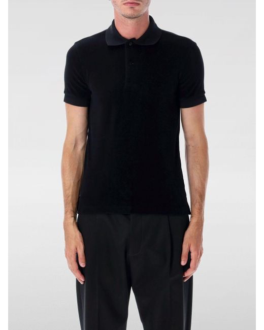 Camiseta Hombre Tom Ford de hombre de color Black