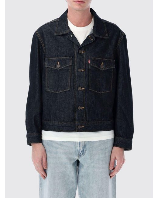 Levi's Black Cotton Jacket for men