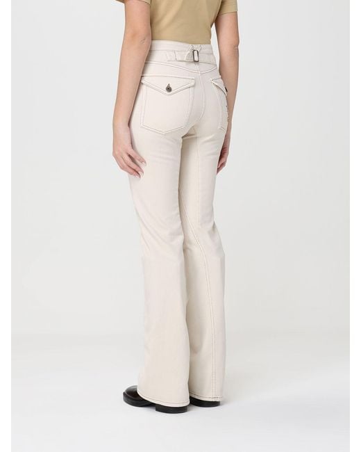 Burberry Natural Stretch Denim Straight Jeans