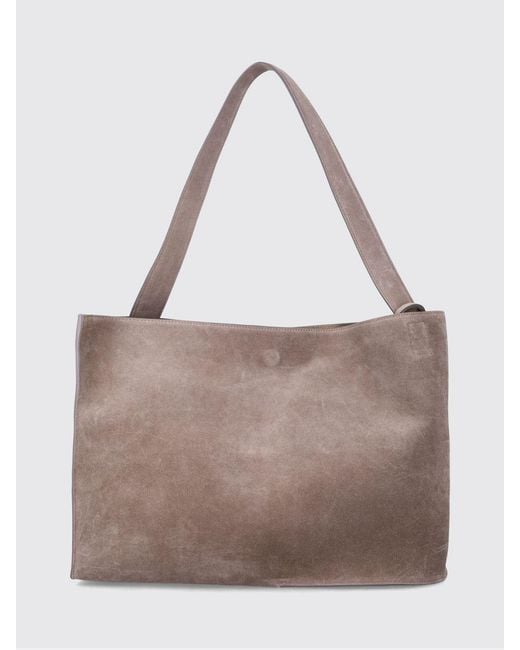 Studio Nicholson Gray Doublet Suede Bag