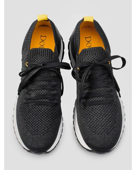 Doucal's Black Sneakers for men