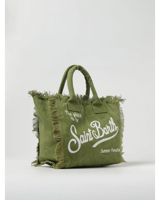Mc2 Saint Barth Green Shoulder Bag