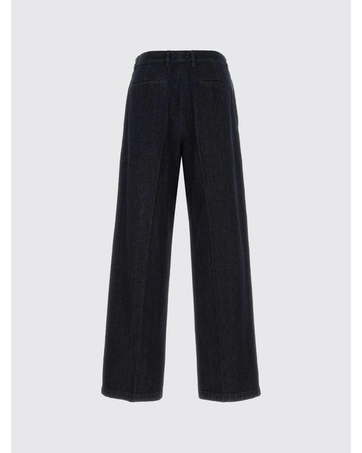 Jil Sander Blue Cotton Denim Jeans for men