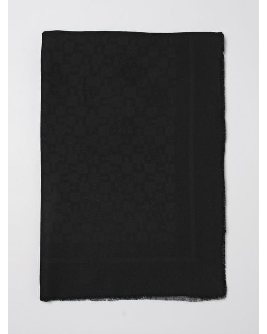 Elisabetta Franchi Black Scarf