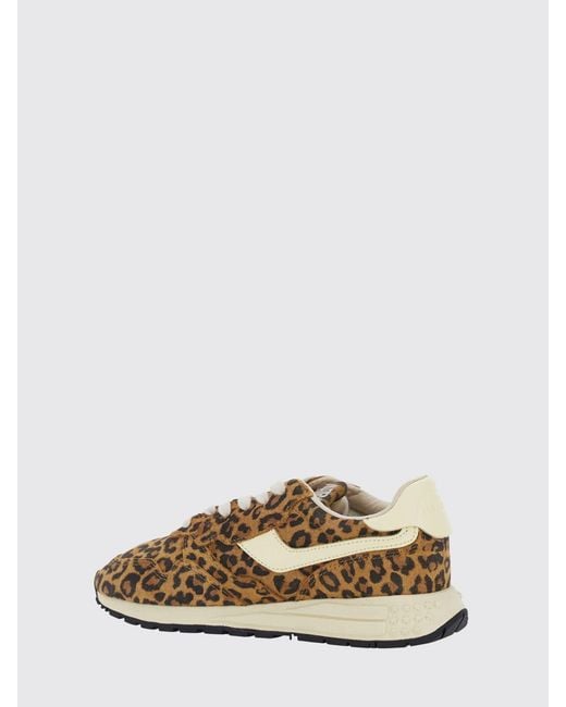 Autry Brown Reelwind Low-Top Trainers