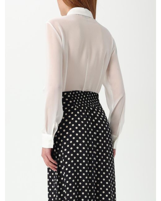 Mar De Margaritas White Hemdbluse Damen