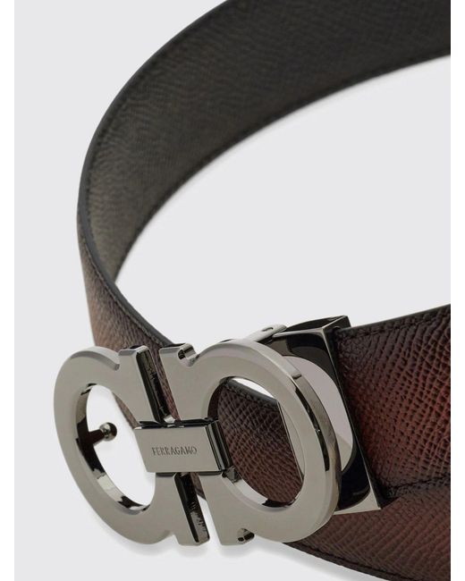 Ferragamo White Belt for men