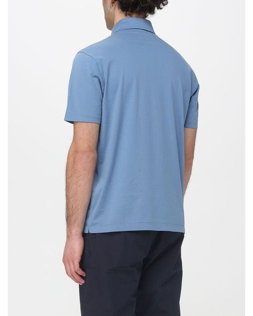 Paul & Shark Blue Paul &Amp Shark Cotton Polo Shirt for men