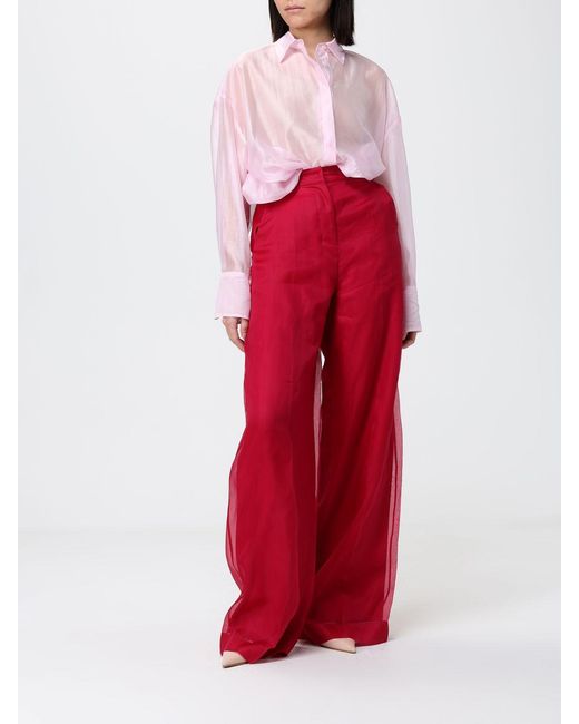 Max Mara Silk Flared Trousers