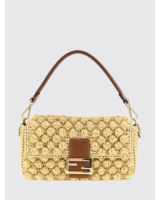 Fendi Metallic Shoulder Bag