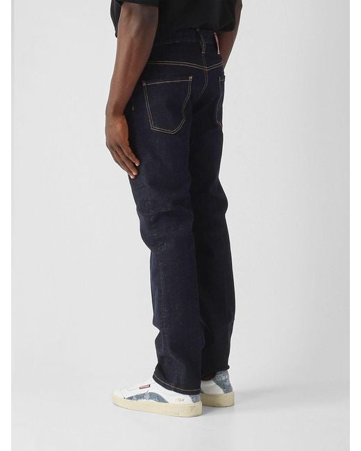 DSquared² Blue Slim Fit Stretch Denim Jeans for men