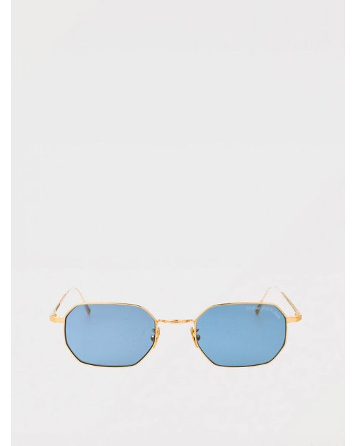 Cutler & Gross Blue Cutler &Amp Gross 0005 Plated Metal Sunglasses for men