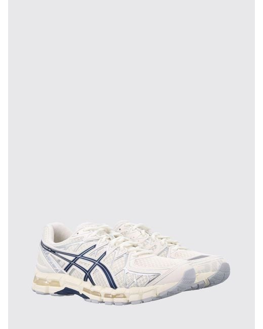 Asics White Gel-Kayano 20 Mesh Sneakers for men