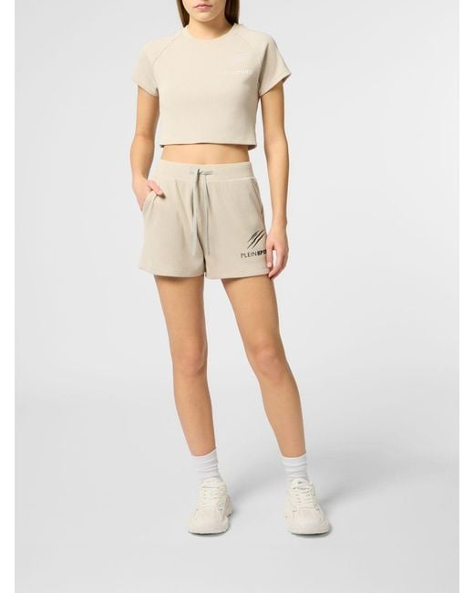Philipp Plein Natural Shorts