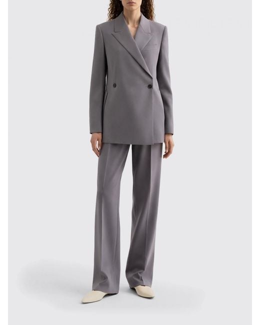 Jil Sander Gray Wool Blazer