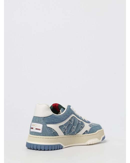 Sneaker Uomo Re-Web, Taglia di Gucci in Blue
