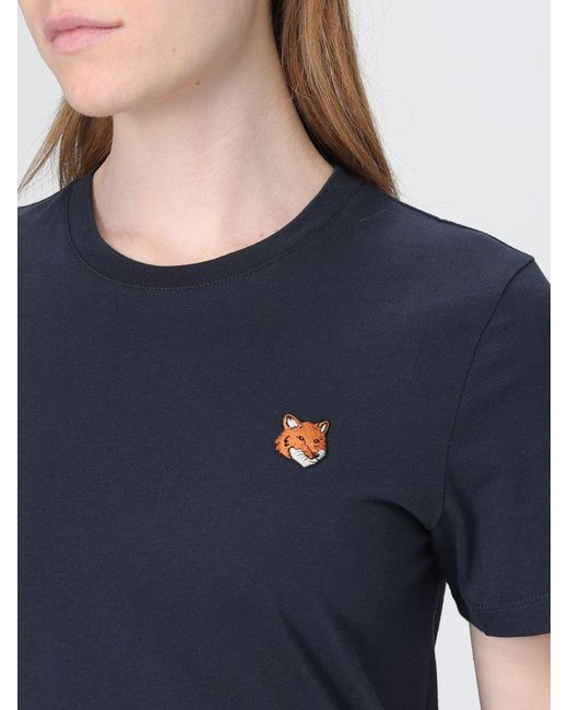 Maison Kitsuné Blue Maison KitsunÉ Organic Cotton T-Shirts