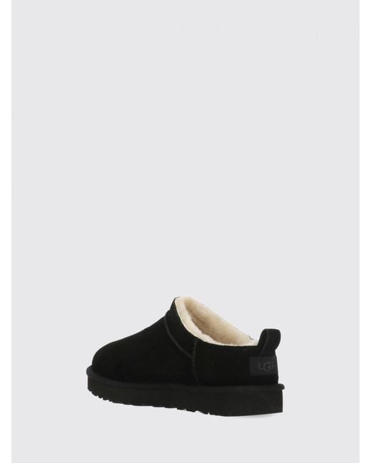 Ugg Black Classic Micro Water-Repellent Suede Platform Ankle Boots