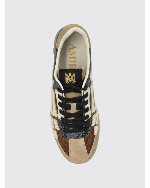Amiri Black Pacific Bones Sneakers for men