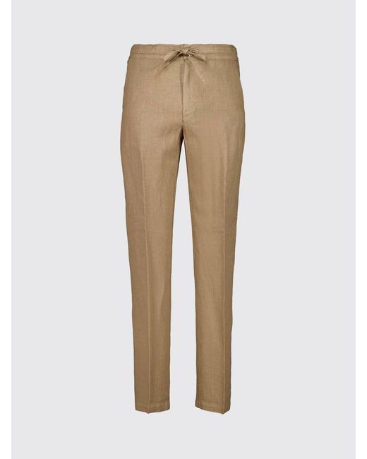 120% Lino Natural Pants for men
