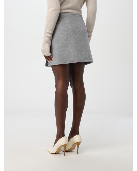 Tory Burch Gray Short Skirts