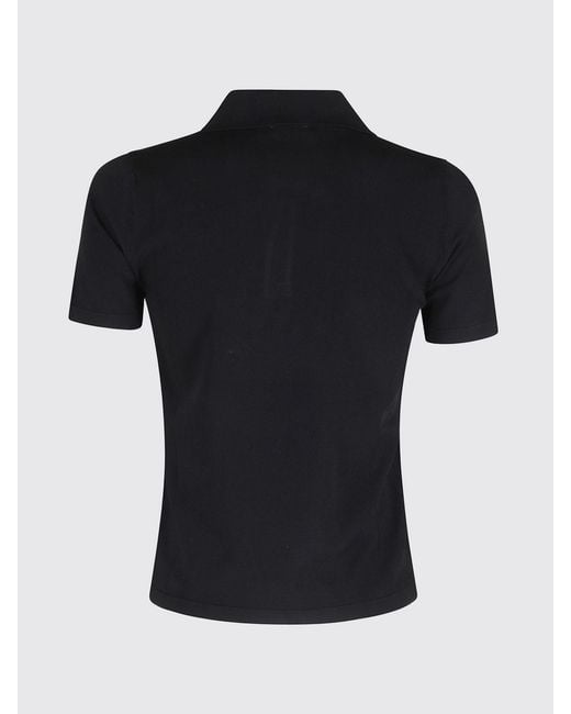 Roberto Collina Blue Viscose Polo Shirt