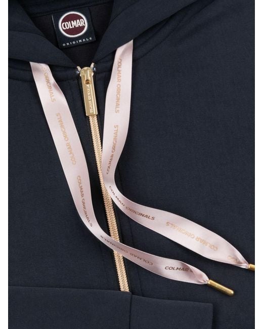 Colmar Blue Hooded Zip Sweatshirt