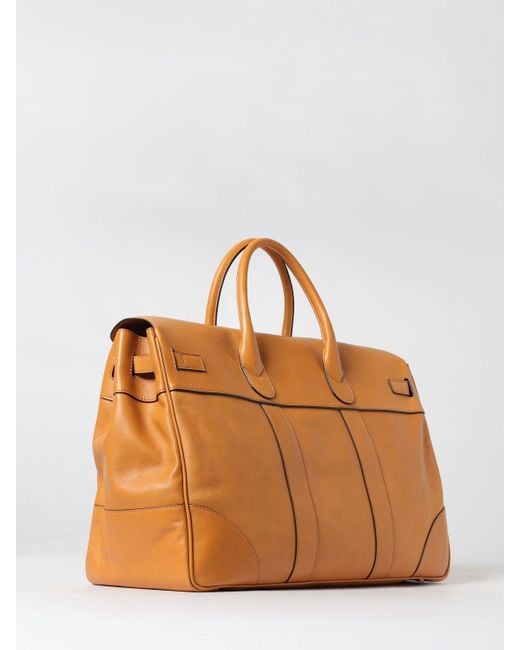 Brunello Cucinelli Orange Bag for men