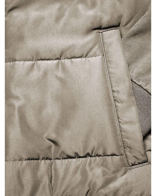 Boss Brown H-Skiles 100 Cotton Blend Down Jacket for men