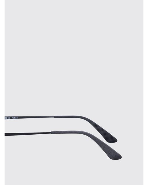Our Legacy Gray Librarian Metal Sunglasses for men