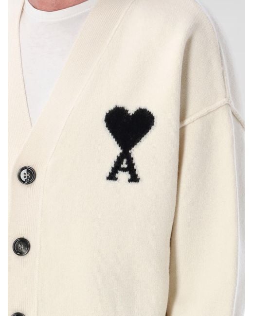 AMI Strickjacke Herren in Natural für Herren